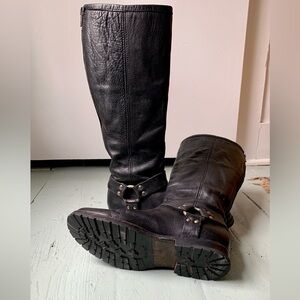 Frye Philips harness boots, tall